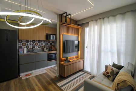 Sala de apartamento para alugar com 2 quartos, 38m² em Vila Butantã, São Paulo