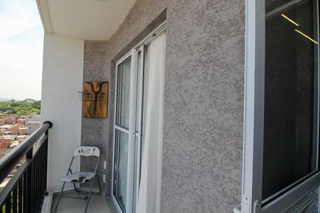 Varanda da Sala de apartamento para alugar com 2 quartos, 38m² em Vila Butantã, São Paulo