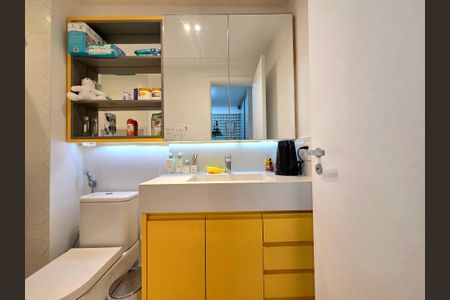 Apartamento para alugar com 129m², 2 quartos e 3 vagasBanheiro da Suíte 2