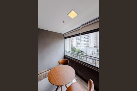 Studio para alugar com 28m², 1 quarto e sem vagaVaranda