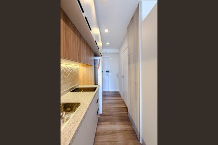 Studio para alugar com 28m², 1 quarto e sem vagaCozinha