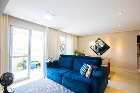 Sala de apartamento à venda com 2 quartos, 80m² em Campestre, Santo André