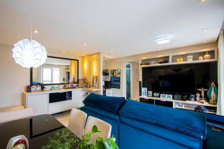 Sala de apartamento à venda com 2 quartos, 80m² em Campestre, Santo André