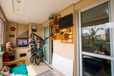 Apartamento à venda com 80m², 2 quartos e 1 vagaVaranda gourmet