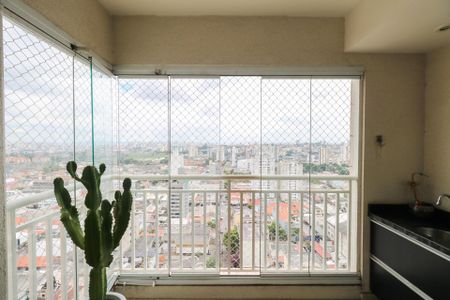 Varanda de apartamento à venda com 2 quartos, 67m² em Centro, São Caetano do Sul