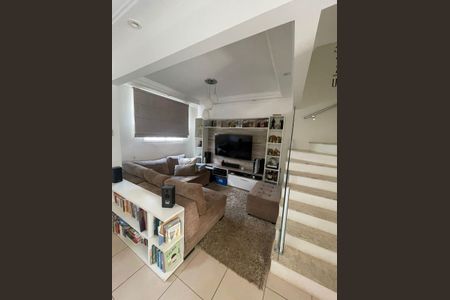Sala de casa de condomínio à venda com 3 quartos, 80m² em Fazenda Santa Cândida, Campinas