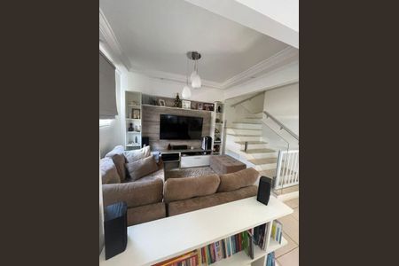 Sala de casa de condomínio à venda com 3 quartos, 80m² em Fazenda Santa Cândida, Campinas
