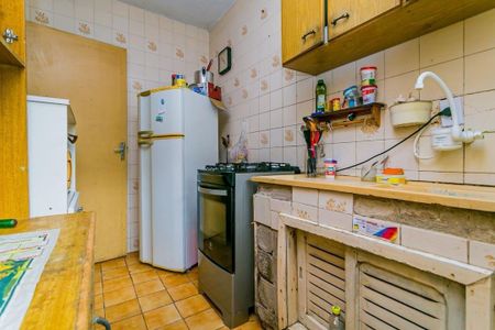 Cozinha de apartamento para alugar com 1 quarto, 42m² em Bom Jesus, Porto Alegre