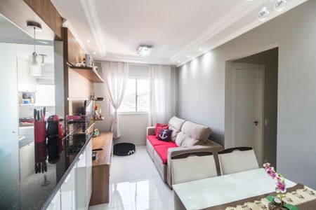 Sala  de apartamento à venda com 2 quartos, 51m² em Centro, Barueri
