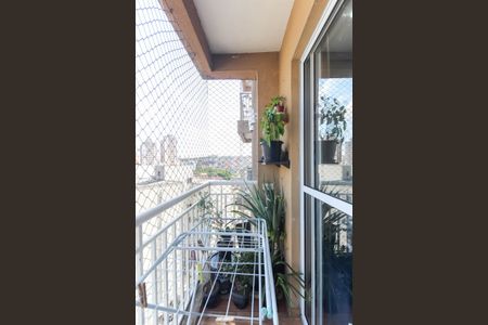 Varanda da Sala de apartamento à venda com 2 quartos, 49m² em Itaquera, São Paulo