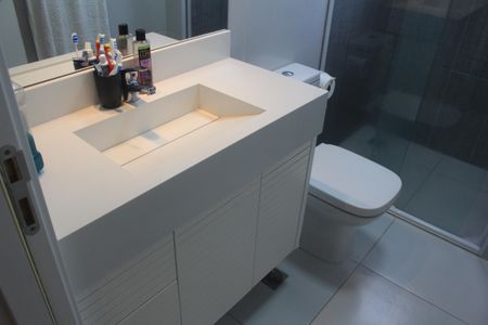 Apartamento à venda com 94m², 3 quartos e 2 vagasBanheiro da Suíte