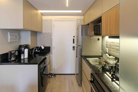 Cozinha e Área de Serviço de apartamento à venda com 2 quartos, 33m² em Vila Graciosa, São Paulo
