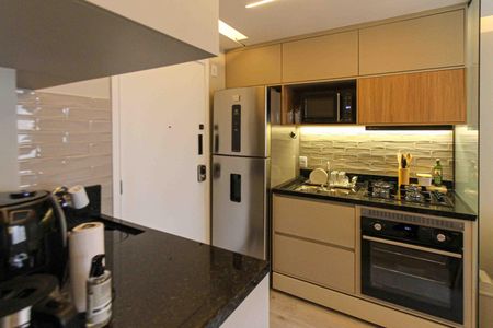 Apartamento para alugar com 33m², 2 quartos e sem vaga Apartamento para alugar com 33m², 2 quartos e sem vagaCozinha e Área de Serviço