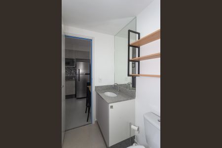Apartamento para alugar com 28m², 1 quarto e sem vaga Apartamento para alugar com 28m², 1 quarto e sem vagaBanheiro do Quarto Suíte