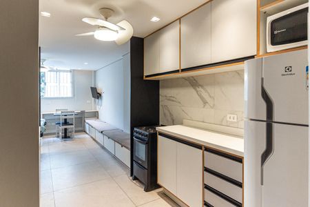 Studio à venda com 32m², 1 quarto e sem vagaCozinha