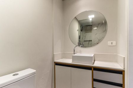 Banheiro de kitnet/studio à venda com 1 quarto, 32m² em Santa Cecilia, São Paulo