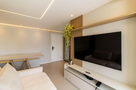 Sala de apartamento à venda com 2 quartos, 55m² em Vila Itapegica, Guarulhos