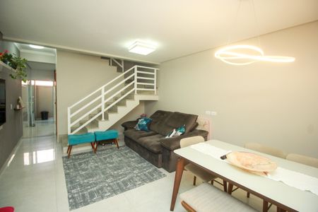 Sala de casa à venda com 4 quartos, 170m² em Vila Curuçá, Santo André