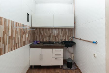 Studio para alugar com 50m², 1 quarto e sem vaga Studio para alugar com 50m², 1 quarto e sem vagaCozinha e Área de Serviço