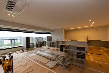 Sala de apartamento para alugar com 2 quartos, 123m² em Alphaville Industrial, Barueri