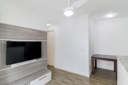 Sala de apartamento à venda com 1 quarto, 37m² em Santo Amaro, São Paulo