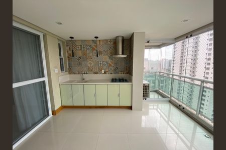 Varanda gourmet de apartamento à venda com 4 quartos, 245m² em Brooklin, São Paulo