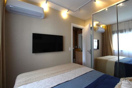 Quarto Suíte de apartamento à venda com 1 quarto, 25m² em Vila Nova Conceição, São Paulo