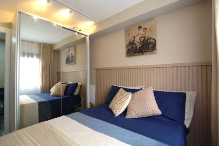 Quarto Suíte de apartamento à venda com 1 quarto, 25m² em Vila Nova Conceição, São Paulo