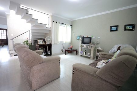 Sala de casa à venda com 4 quartos, 158m² em Parque Novo Oratório, Santo André
