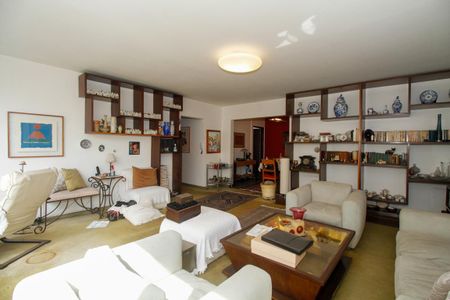 Sala de Estar de apartamento à venda com 3 quartos, 137m² em Jardim Paulista, São Paulo