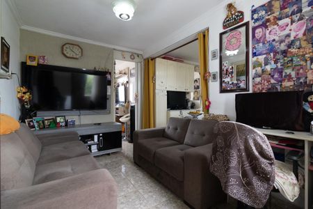 Sala de apartamento à venda com 2 quartos, 48m² em Conjunto Habitacional Padre Manoel de Paiva, São Paulo