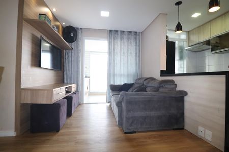 Sala de apartamento à venda com 3 quartos, 75m² em Parque das Nações, Santo André