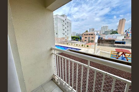 Varanda da Sala de apartamento para alugar com 2 quartos, 58m² em Vila das Palmeiras, Guarulhos