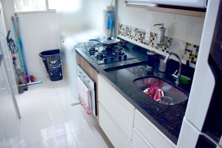 Cozinha de apartamento para alugar com 2 quartos, 46m² em City Ribeirão, Ribeirão Preto
