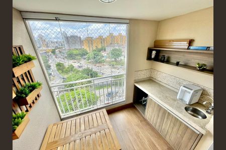 Apartamento para alugar com 80m², 3 quartos e 1 vagaVaranda