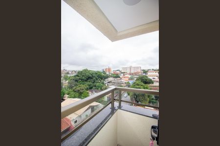 Varanda do Quarto Suíte de apartamento para alugar com 2 quartos, 66m² em Centro, Contagem