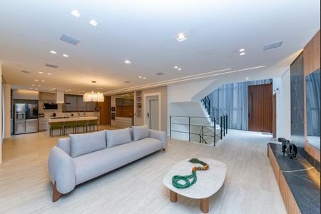 Sala de casa à venda com 4 quartos, 680m² em Estoril, Belo Horizonte