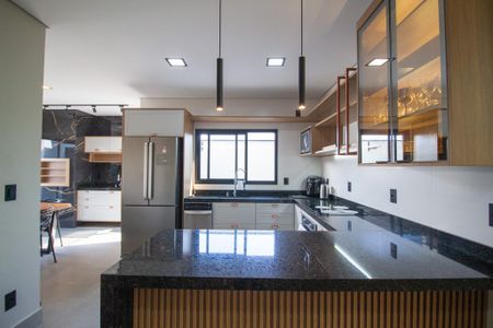 Casa de condomínio para alugar com 149m², 3 quartos e 2 vagasCozinha 