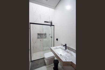 Casa de condomínio para alugar com 149m², 3 quartos e 2 vagasBanheiro 