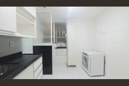 Cozinha de apartamento para alugar com 2 quartos, 50m² em Icaraí, Niterói