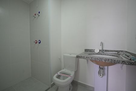 Apartamento para alugar com 32m², 1 quarto e sem vagaBanheiro da Suíte