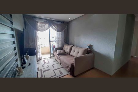 Sala de apartamento à venda com 2 quartos, 61m² em Jaguaribe, Osasco