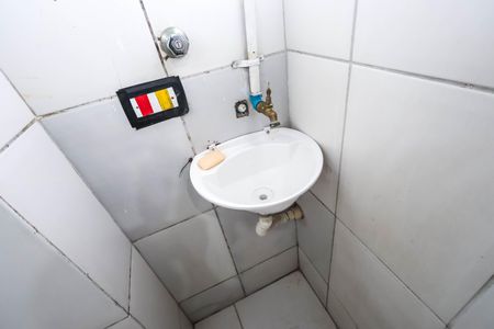 Cozinha e Banheiro de kitnet/studio para alugar com 1 quarto, 25m² em Sacomã, São Paulo