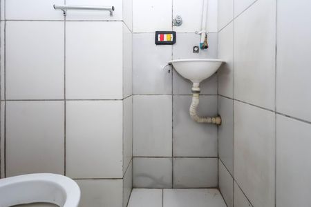 Cozinha e Banheiro de kitnet/studio para alugar com 1 quarto, 25m² em Sacomã, São Paulo