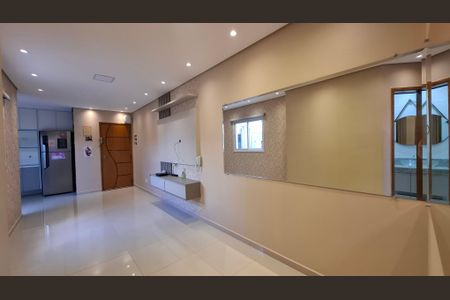 Sala de apartamento para alugar com 2 quartos, 51m² em Santa Maria, Santo André