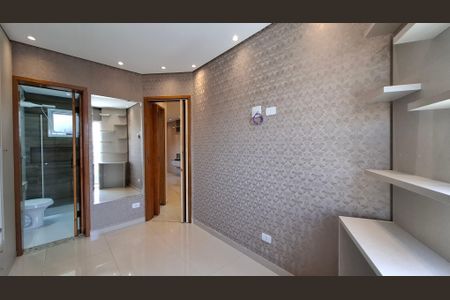 Quarto 1 suíte de apartamento para alugar com 2 quartos, 51m² em Santa Maria, Santo André