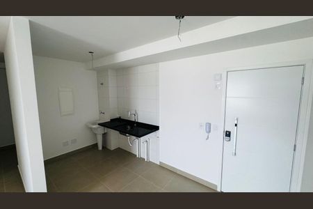 Cozinha de apartamento para alugar com 1 quarto, 42m² em Parque Campolim, Sorocaba