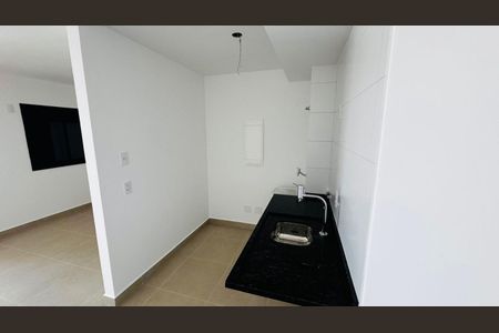Cozinha de apartamento para alugar com 1 quarto, 42m² em Parque Campolim, Sorocaba