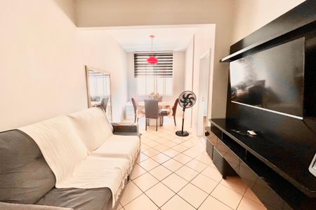 Sala  de apartamento à venda com 2 quartos, 64m² em Copacabana, Rio de Janeiro