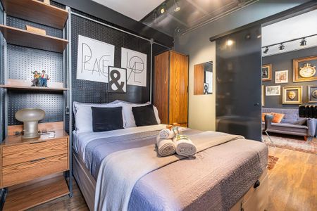 Suíte de apartamento para alugar com 1 quarto, 30m² em Jardim Paulista, São Paulo